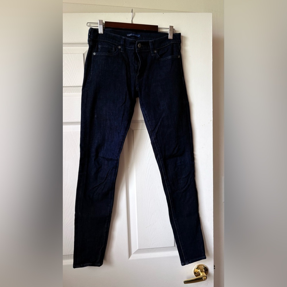Levi's Women’s Skinny Jeans in Dark Blue